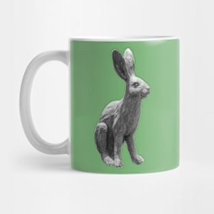 Hare Statue Mug